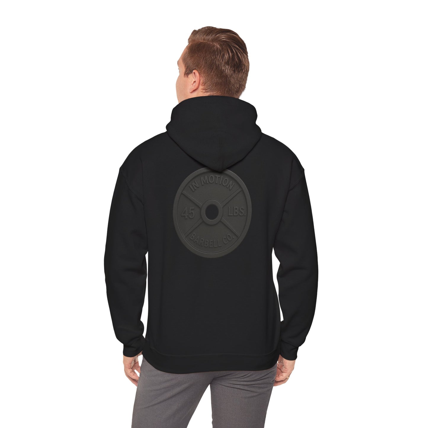 In Motion Plate - Men's Fitted Hoodie